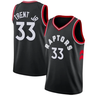 Men's Gary Trent Jr. Toronto Raptors Black Swingman Jersey - Statement Edition