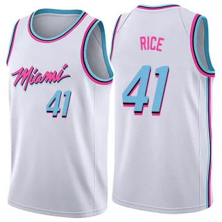 Men's Glen Rice Miami Heat White Swingman Jersey - City Edition