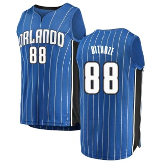 Men's Goga Bitadze Orlando Magic Blue Fast Break Jersey - Icon Edition