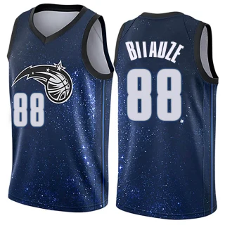 Men's Goga Bitadze Orlando Magic Blue Swingman Jersey - City Edition