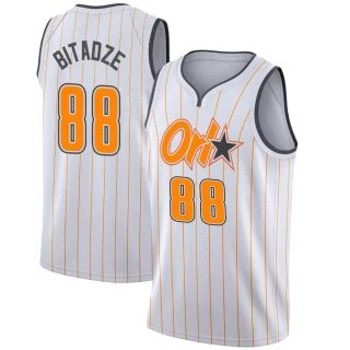Men's Goga Bitadze Orlando Magic White Swingman 2020/21 Jersey - City Edition