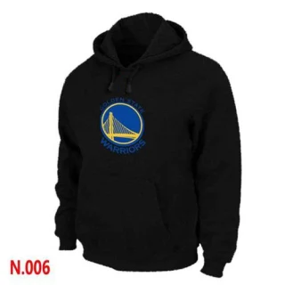 Men's Golden State Warriors Gold Pullover Hoodie - Black
