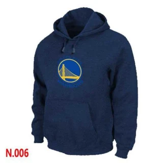 Men's Golden State Warriors Gold Pullover Hoodie - Navy