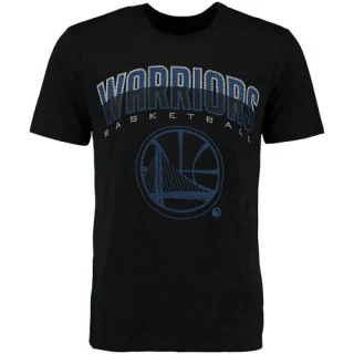 Men's Golden State Warriors Gold UNK Evolve T-Shirt - Black
