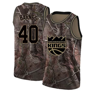 Men's Harrison Barnes Sacramento Kings Camo Swingman Realtree Collection Jersey