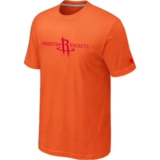 Men's Houston Rockets Orange Big & Tall Primary Logo T-Shirt -