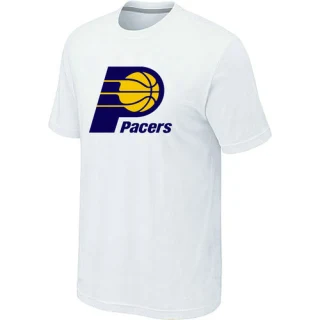 Men's Indiana Pacers White Big & Tall Primary Logo T-Shirt -