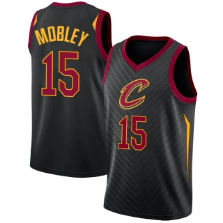 Men's Isaiah Mobley Cleveland Cavaliers Black Swingman Jersey - Statement Edition