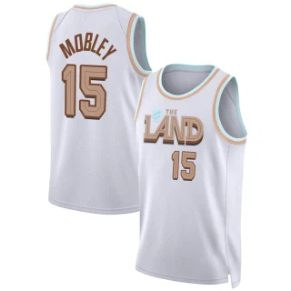 Men's Isaiah Mobley Cleveland Cavaliers White Swingman 2022/23 City Edition Jersey
