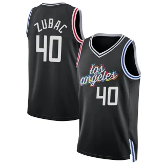 Men's Ivica Zubac Los Angeles Clippers Black Swingman 2022/23 City Edition Jersey