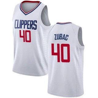 Men's Ivica Zubac Los Angeles Clippers White Swingman Jersey - Association Edition