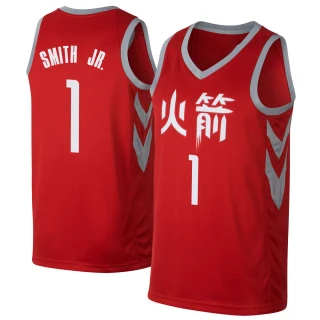 Men's Jabari Smith Jr. Houston Rockets Red Swingman Jersey - City Edition