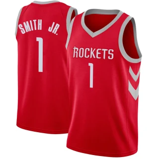 Men's Jabari Smith Jr. Houston Rockets Red Swingman Jersey - Icon Edition