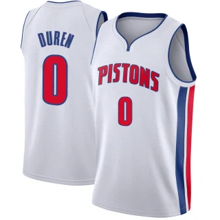 Men's Jalen Duren Detroit Pistons White Swingman Jersey - Association Edition
