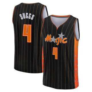 Men's Jalen Suggs Orlando Magic Anthracite Fast Break 2021/22 Replica City Edition Jersey
