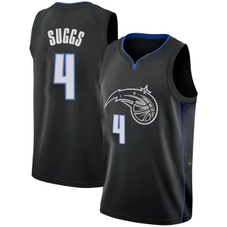 Men's Jalen Suggs Orlando Magic Black Swingman 2018/19 Jersey - City Edition