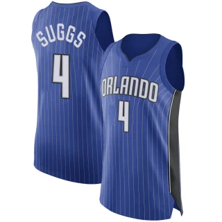 Men's Jalen Suggs Orlando Magic Royal Authentic Jersey - Icon Edition