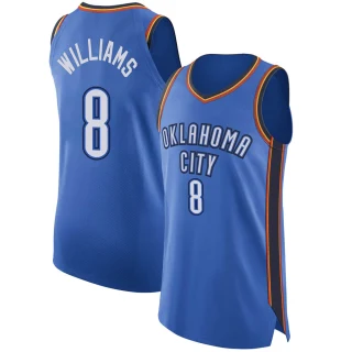 Men's Jalen Williams Oklahoma City Thunder Blue Authentic Jersey - Icon Edition