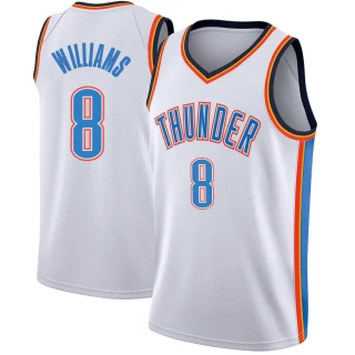 Men's Jalen Williams Oklahoma City Thunder White Swingman Jersey - Association Edition