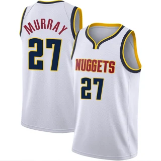 Men's Jamal Murray Denver Nuggets White Swingman 2020/21 Jersey - Association Edition