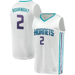 Men's James Bouknight Charlotte Hornets White Fast Break Fanatics Brand Jersey - Association Edition