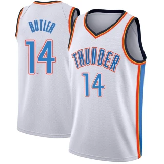 Men's Jared Butler Oklahoma City Thunder White Swingman Jersey - Association Edition
