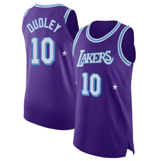 Men's Jared Dudley Los Angeles Lakers Purple Authentic 2021/22 Jersey - City Edition
