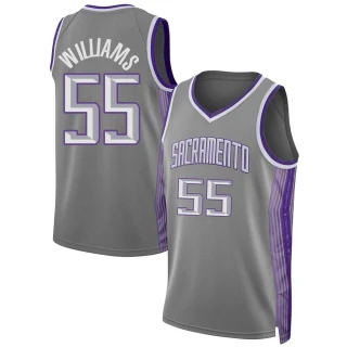 Men's Jason Williams Sacramento Kings Anthracite Swingman 2022/23 City Edition Jersey