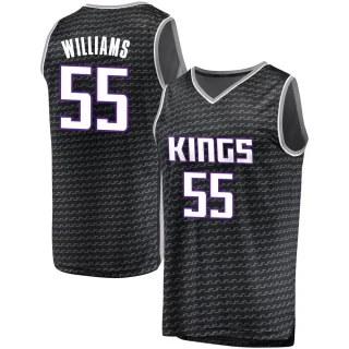 Men's Jason Williams Sacramento Kings Black Fast Break Jersey - Statement Edition