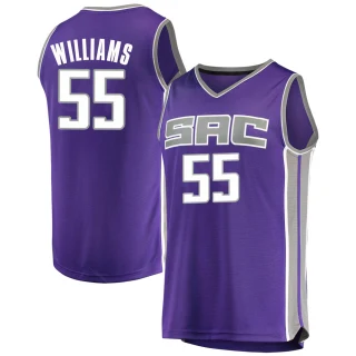 Men's Jason Williams Sacramento Kings Purple Fast Break Jersey - Icon Edition