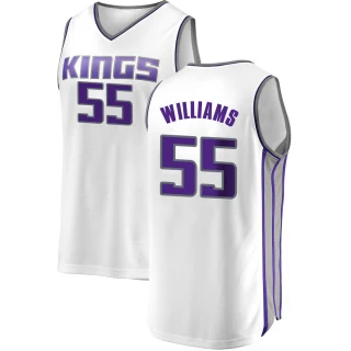 Men's Jason Williams Sacramento Kings White Fast Break Jersey - Association Edition