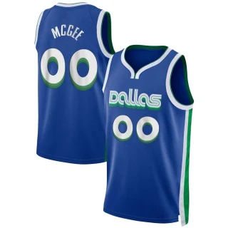 Men's JaVale McGee Dallas Mavericks Blue Swingman 2022/23 City Edition Jersey