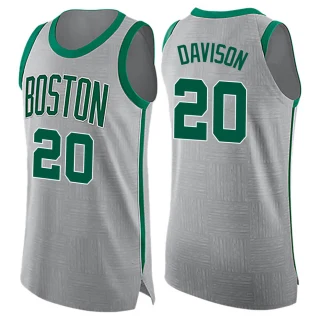 Men's JD Davison Boston Celtics Gray Swingman Jersey - City Edition