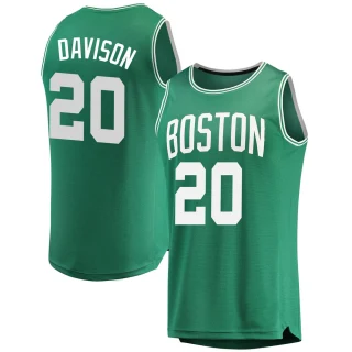 Men's JD Davison Boston Celtics Green Fast Break Jersey - Icon Edition