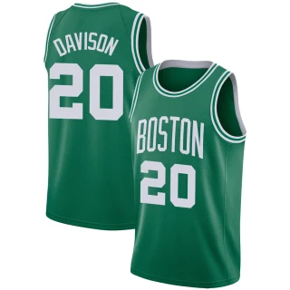 Men's JD Davison Boston Celtics Green Swingman Jersey - Icon Edition