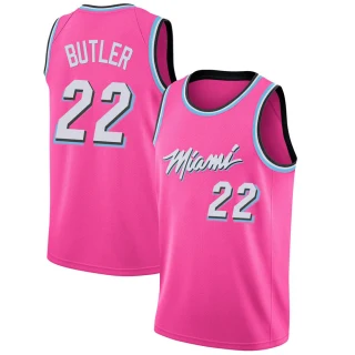 Men's Jimmy Butler Miami Heat Pink Swingman 2018/19 Jersey - Earned Edition