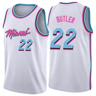 Men's Jimmy Butler Miami Heat White Swingman Jersey - City Edition