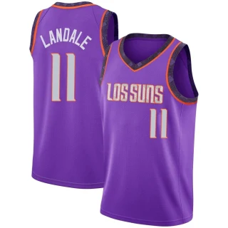 Men's Jock Landale Phoenix Suns Purple Swingman 2018/19 Jersey - City Edition