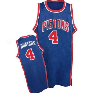 Men's Joe Dumars Detroit Pistons Blue Authentic Throwback Jersey