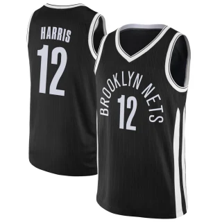 Men's Joe Harris Brooklyn Nets Black Swingman Jersey - City Edition