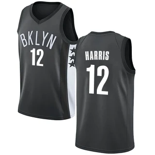 Men's Joe Harris Brooklyn Nets Gray Swingman Jersey - Statement Edition