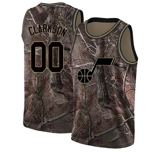 Men's Jordan Clarkson Utah Jazz Camo Swingman Realtree Collection Jersey