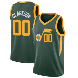 Men's Jordan Clarkson Utah Jazz Green Swingman 2018/19 Jersey - City Edition