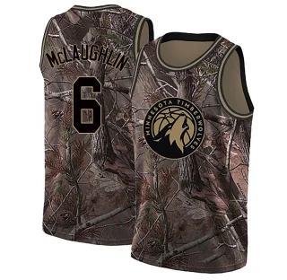 Men's Jordan McLaughlin Minnesota Timberwolves Camo Swingman Realtree Collection Jersey