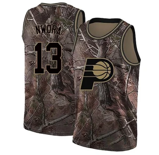 Men's Jordan Nwora Indiana Pacers Camo Swingman Realtree Collection Jersey
