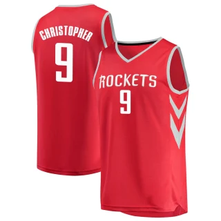 Men's Josh Christopher Houston Rockets Red Fast Break Jersey - Icon Edition