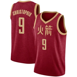 Men's Josh Christopher Houston Rockets Red Swingman 2018/19 Jersey - City Edition