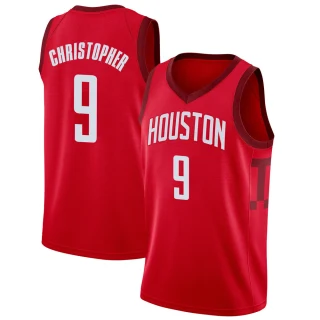 Men's Josh Christopher Houston Rockets Red Swingman 2018/19 Jersey - Earned Edition