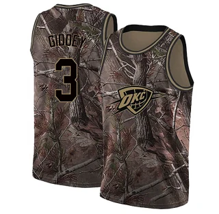 Men's Josh Giddey Oklahoma City Thunder Camo Swingman Realtree Collection Jersey