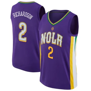 Men's Josh Richardson New Orleans Pelicans Purple Swingman Jersey - City Edition